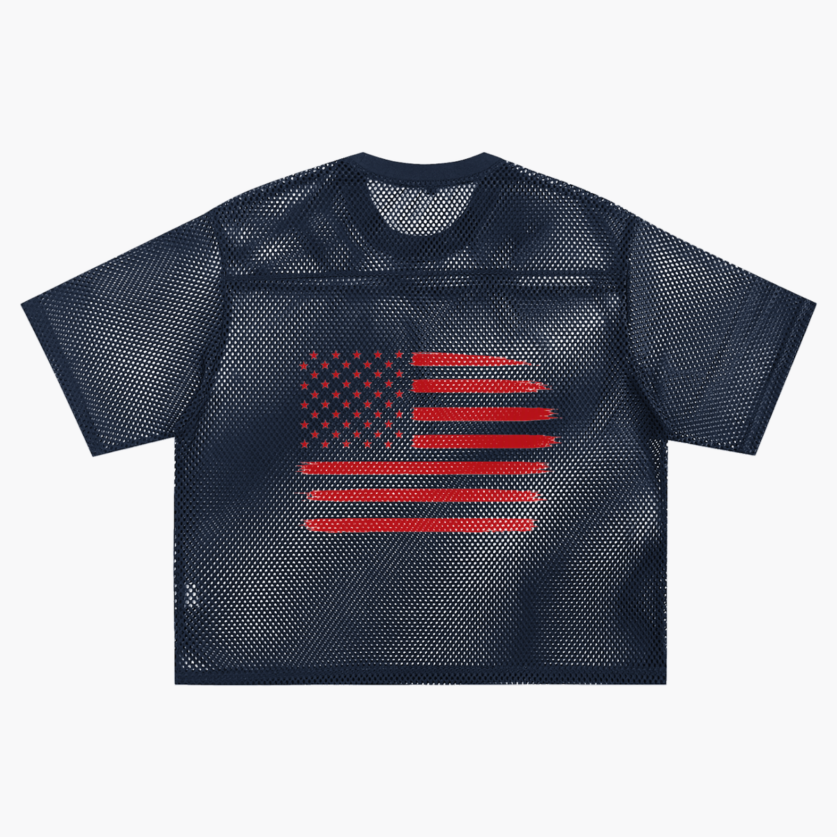 See-through Boxy Net T-Shirt