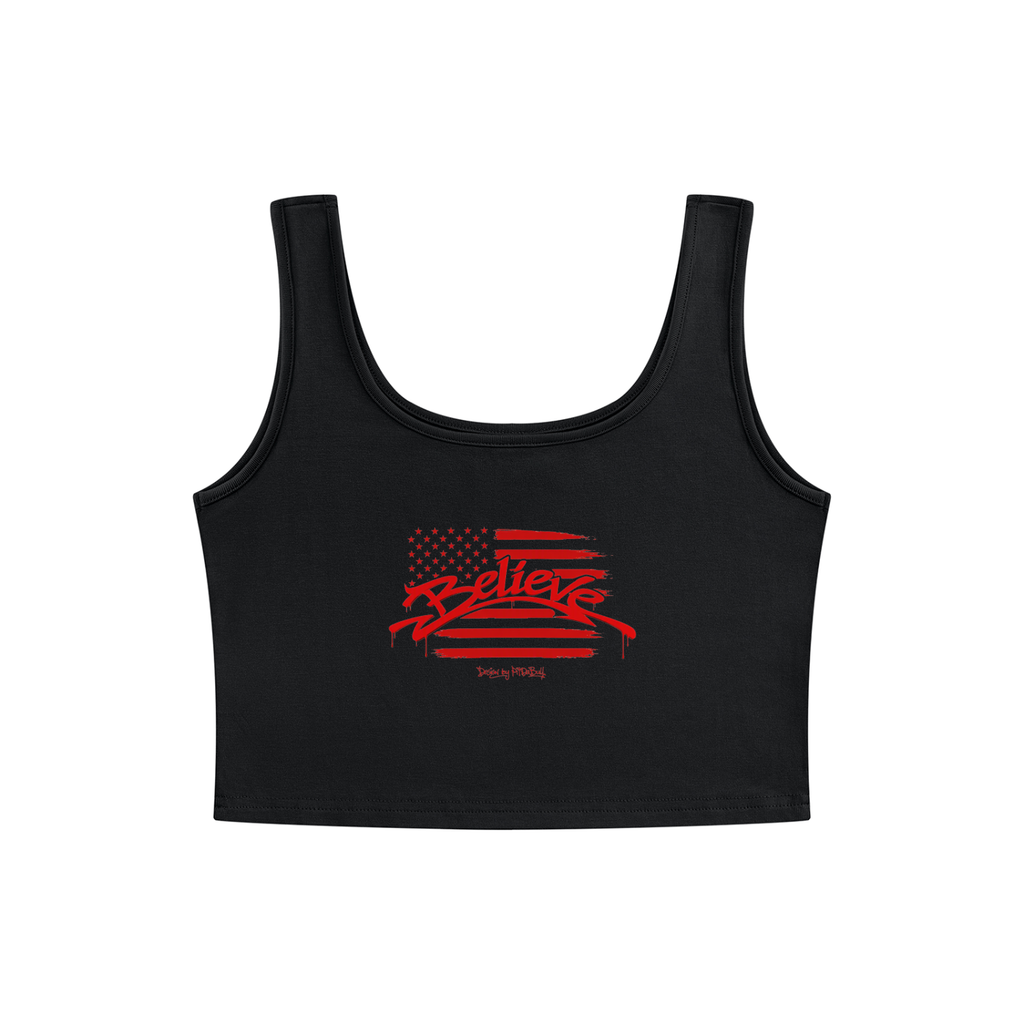 Women's Cropped Tank Top