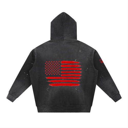 Believe Frayed Hoodie